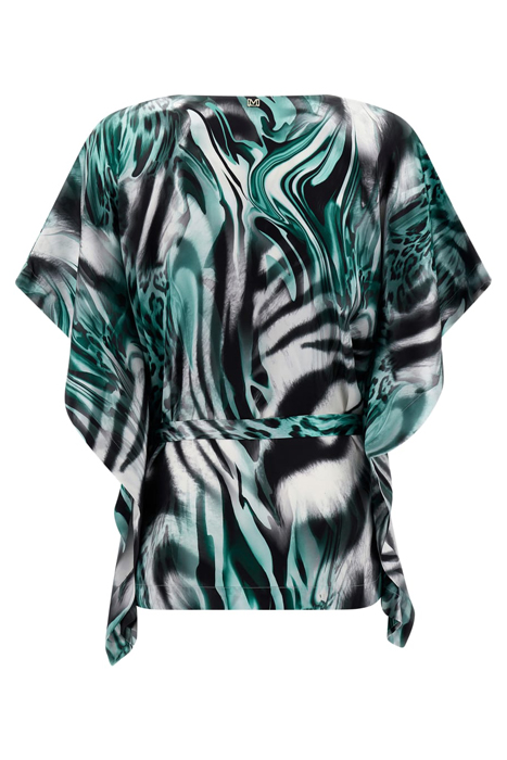 MADELYN KIMONO FELINE FEELING PRINT 5