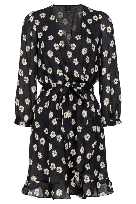 ACCIDIOSO DRESS BLACK/ECRU 5