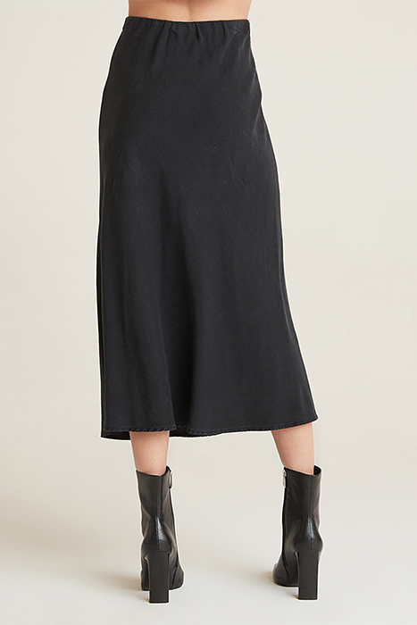 BIAS MIDI SKIRT VINTAGE BLACK 2