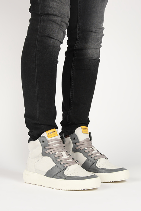 DWAYNE - OFF WHITE GREY - SNEAKER (HIGH) 3