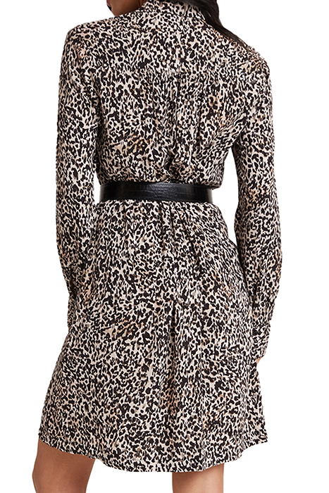 PATCH POCKET SHIRT DRESS INK WASH 2