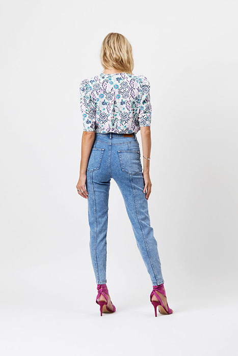 D6MARAY RELAXED FIT PANTS SNOW WASH 2