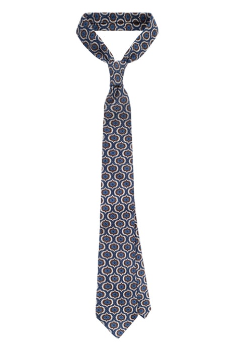 NAVY GRAPHIC TIE NAVY 1