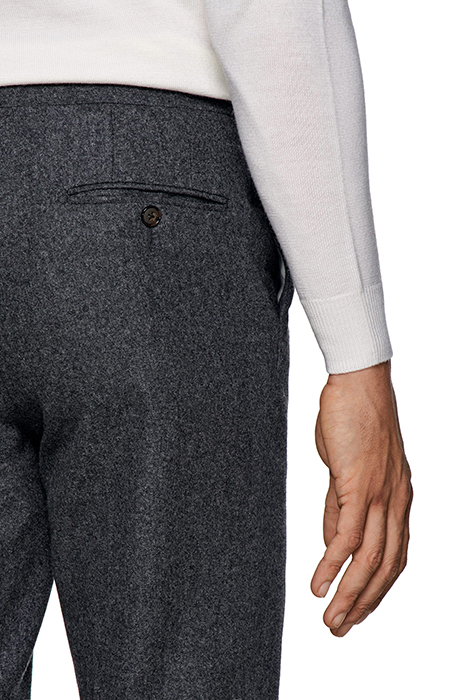 TROUSERS-GREY MID GREY 7