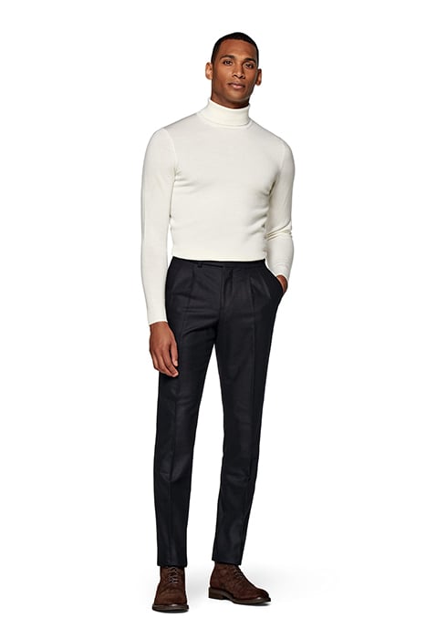 TROUSERS - NAVY NAVY 5