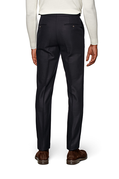 TROUSERS - NAVY NAVY 2