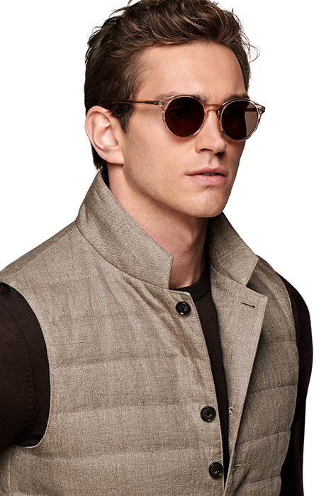 VEST-L.BROWN LIGHT BROWN 7