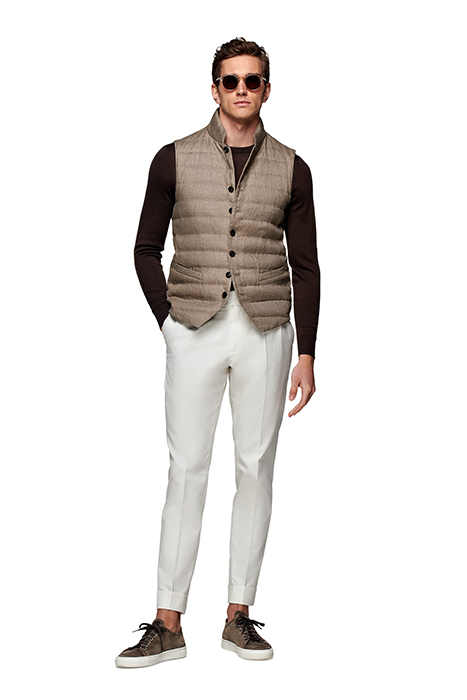 VEST-L.BROWN LIGHT BROWN 3