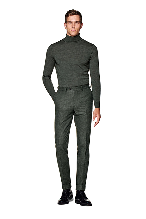 TROUSERS-DARK-GREEN DARK GREEN 5