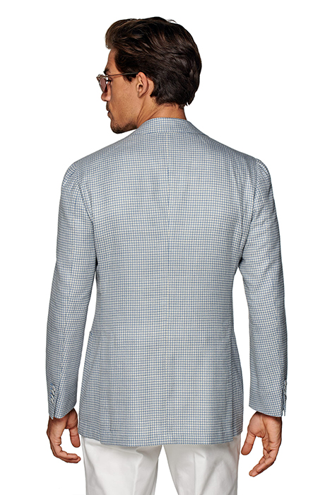 JACKET-L.BLUE-HOUNDSTOOTH LIGHT BLUE 2