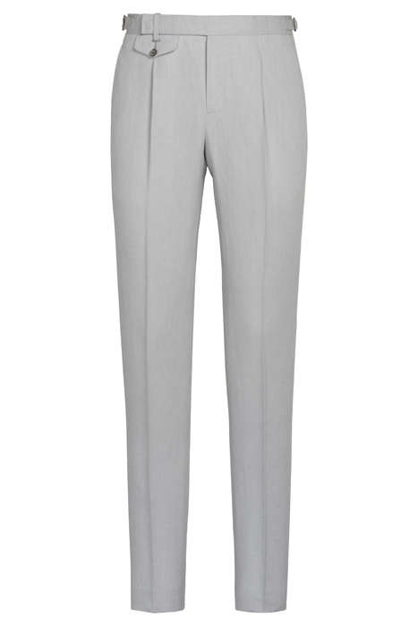 LIGHT GREY PLEATED BRENTWOOD TROUSERS LIGHT GREY 4