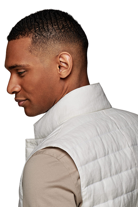 BODYWARMER-OFFWHITE WHITE 9
