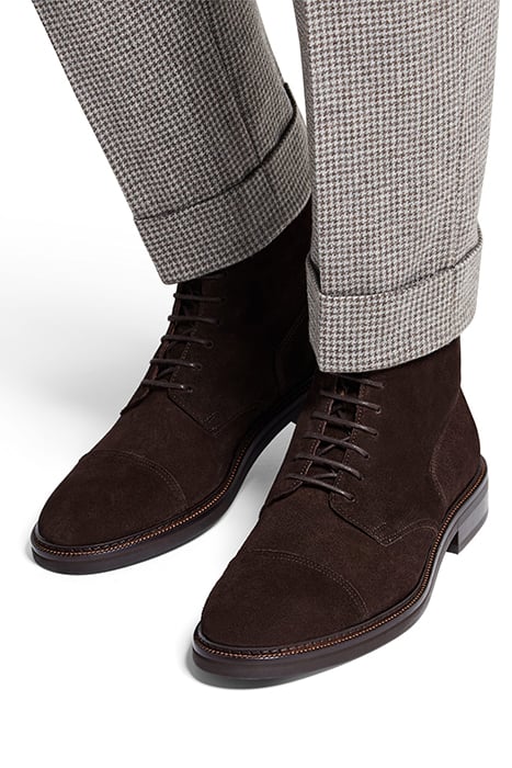 SUEDE-LACEDBOOT-D.BROWN BROWN 2