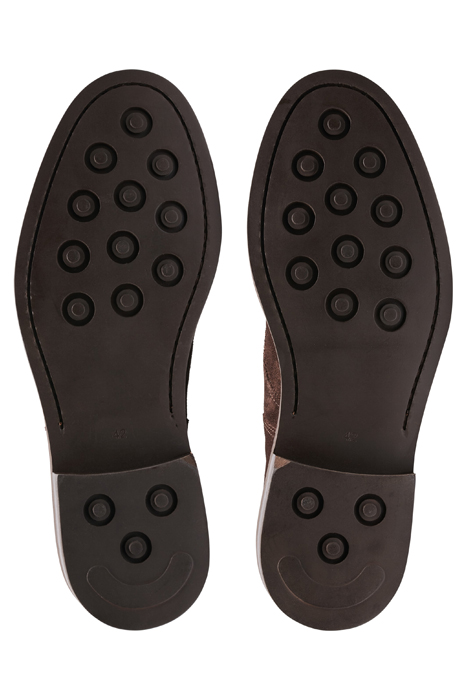 SUEDE-LACEDBOOT-D.BROWN BROWN 7