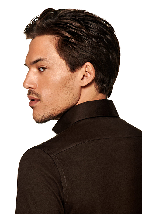 KNITTED HAZEL POPOVER DARK BROWN 6