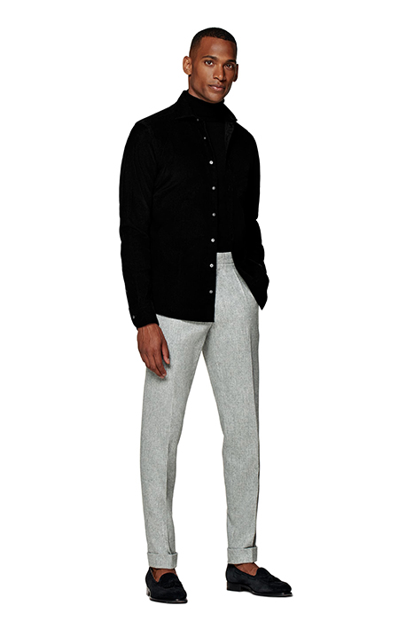 CORDUROY BLACK BLACK 5