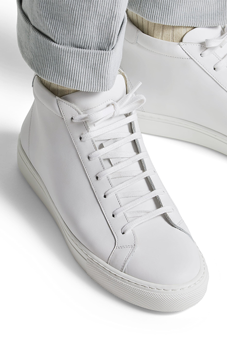 LEATHER-HIGHTOPSNEAKER-WHITE WHITE 2