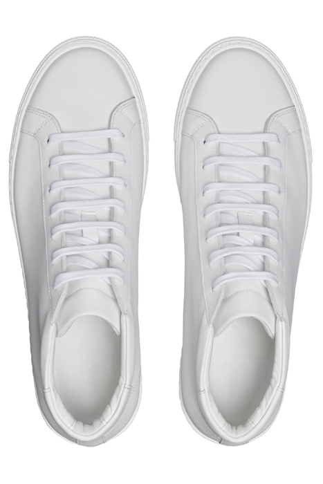 LEATHER-HIGHTOPSNEAKER-WHITE WHITE 6