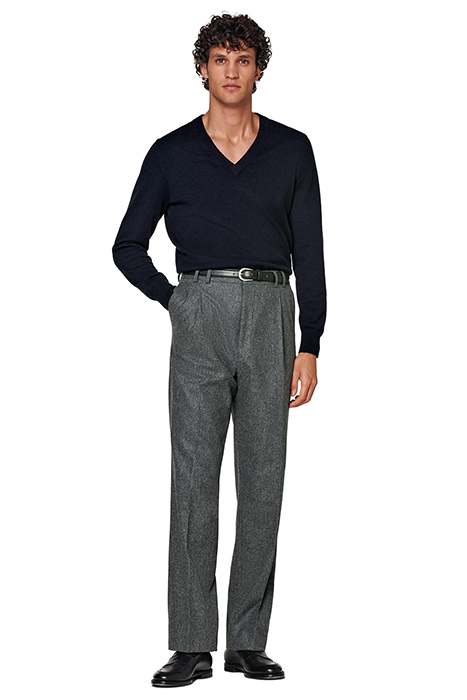 DEEP V-NECK NAVY NAVY 3