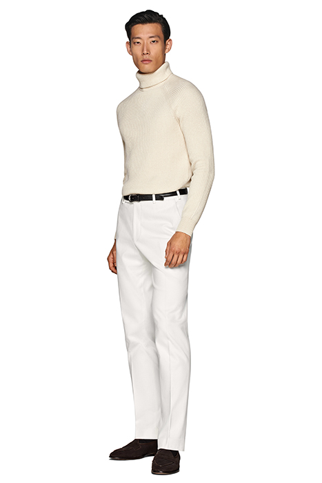TURTLENECK LUX BLOND CAMEL OFF-WHITE 5