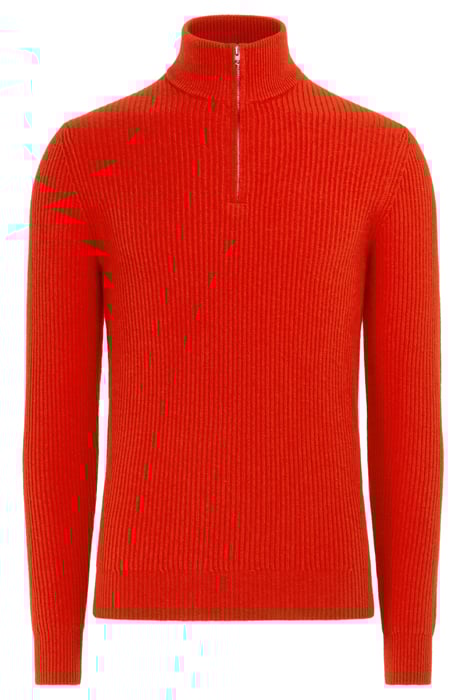 HALF ZIP LUX ORANGE ORANGE 4