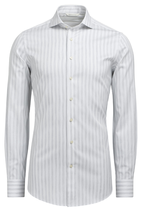 L. GREY LARGE STRIPE CUTAWAY LIGHT GREY 4