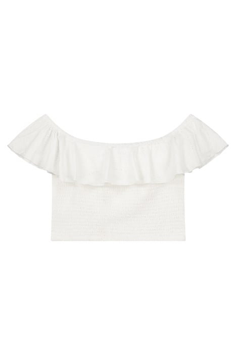 BRODERIE TOP OFF WHITE 2
