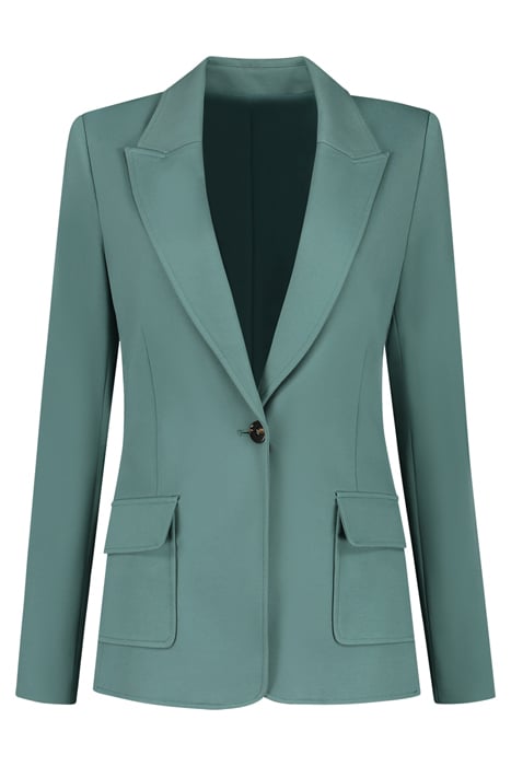 NOKI FITTED BLAZER SAGE GREEN 1