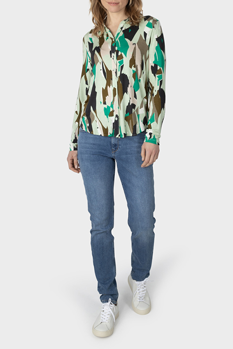 BLOUSE JERSEY LONG SLEEVES SEA FOAM 3