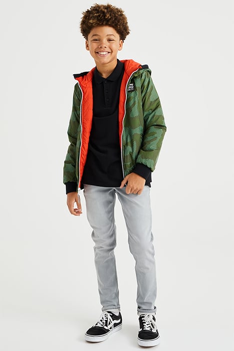 JACKET REVERSIBLE BOMBER ORANGE 3
