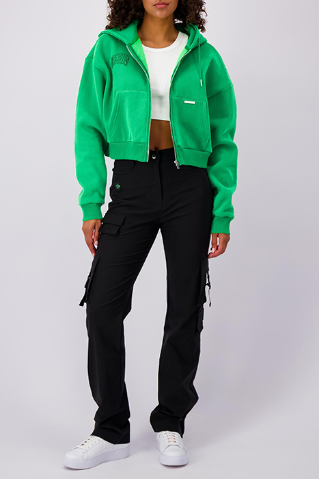 ARCH ZIPPED HOODY GREEN 3