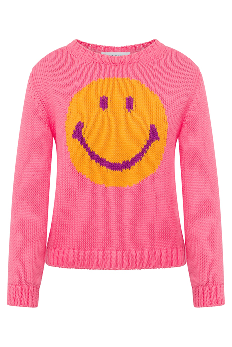 SMILEY® COTTON SWEATER PINK 3