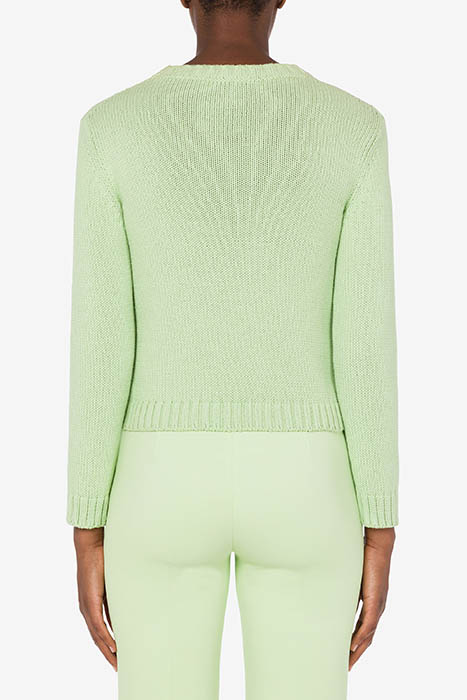 MOSCHINO TEDDY BEAR COTTON SWEATER GREEN 2