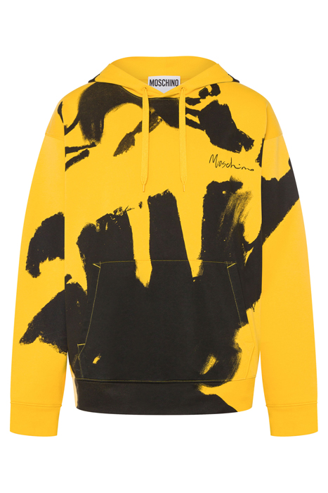 TONY VIRAMONTES ARCHIVE ORGANIC COTTON SWEATSHIRT YELLOW 3