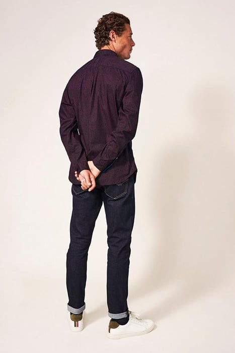 PARTY FLORAL PRINTED SHIRT MID PLUM 3