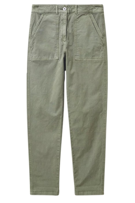 TWISTER CHINO TROUSER MID GREEN 4