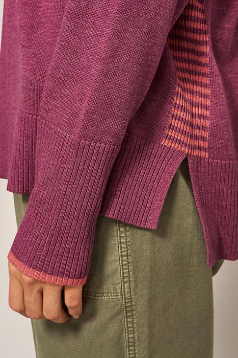 OLIVE JUMPER BRIGHT PINK 4