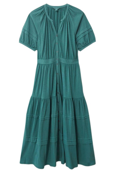 HALLIE JERSEY MINI DRESS MID TEAL 3