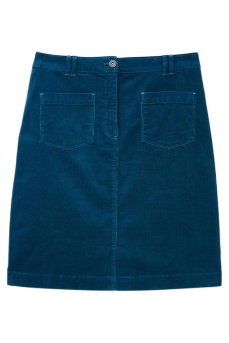 MELODY  CORD SKIRT DARK TEAL 4