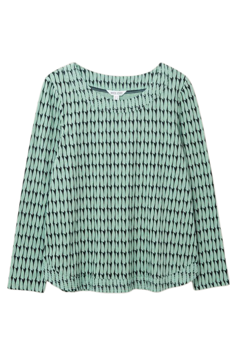 LONG SLEEVE WEAVER TEE GREEN 4