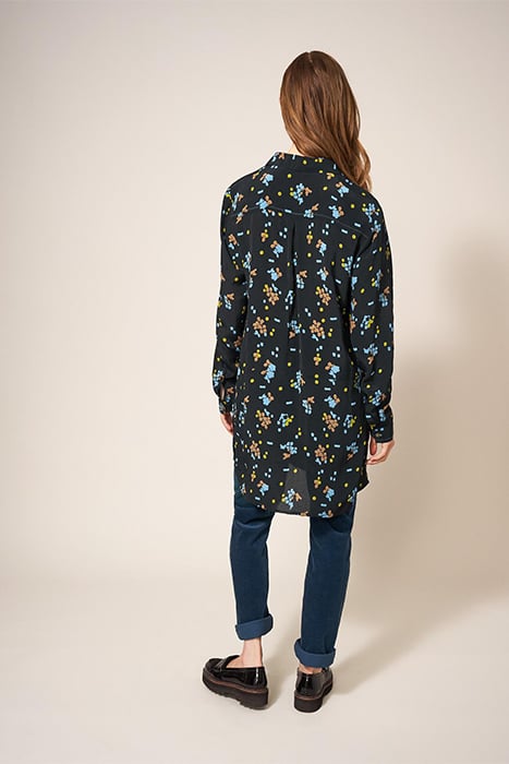 DANIKA SHIRT TUNIC BLACK 2