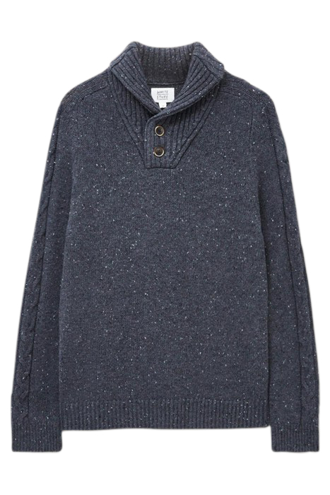 ARUNDEL SHAWL CHARCOAL GREY 3