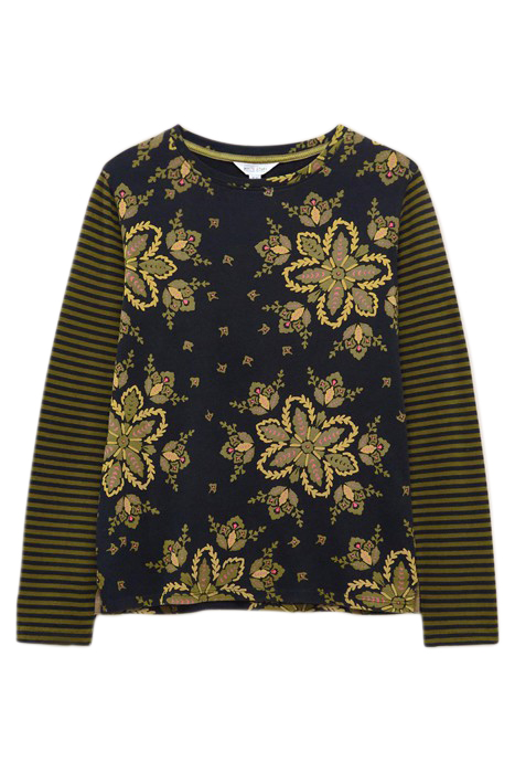 WHISPER TEE BLACK PRINTED 4