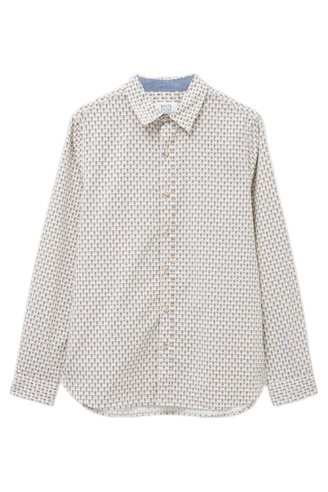 SCANDI GEO PRINTED SHIRT NATURAL 4