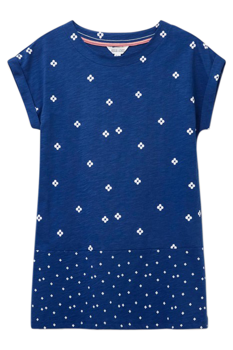 CARRIE TUNIC NAVY PRINTED 4