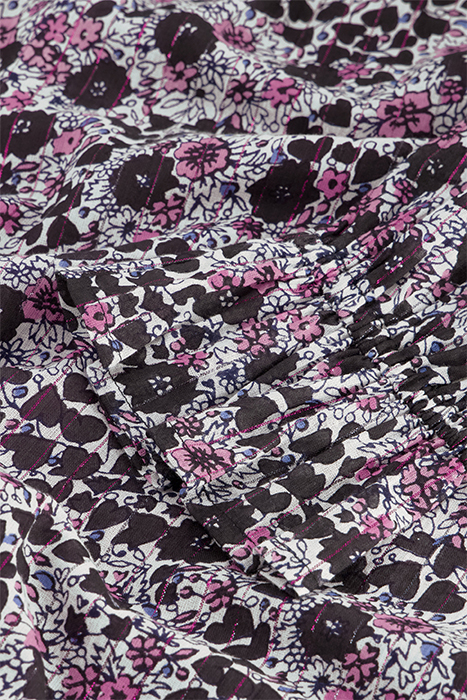 ISABELLA SHORT DRESS WARM WHITE/ANTRA 4