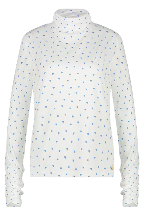 JADE TOP CREAM WHITE/RIAD BLU 3