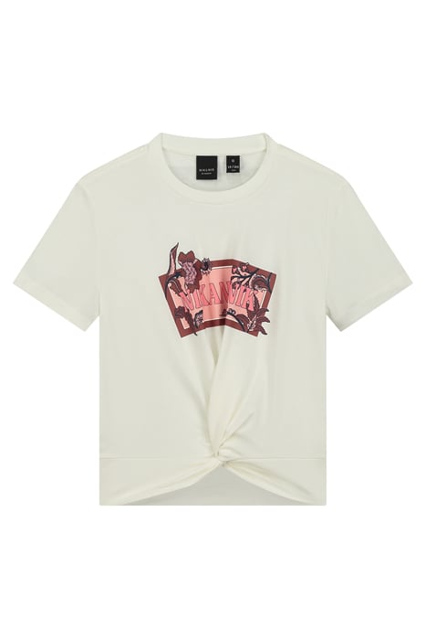 KNOT T-SHIRT DESERT ROSE 1