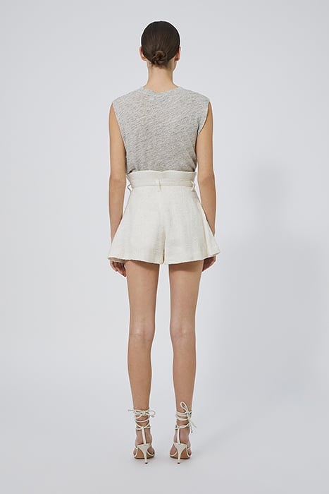 UAWI SHORT IN ECRU 2