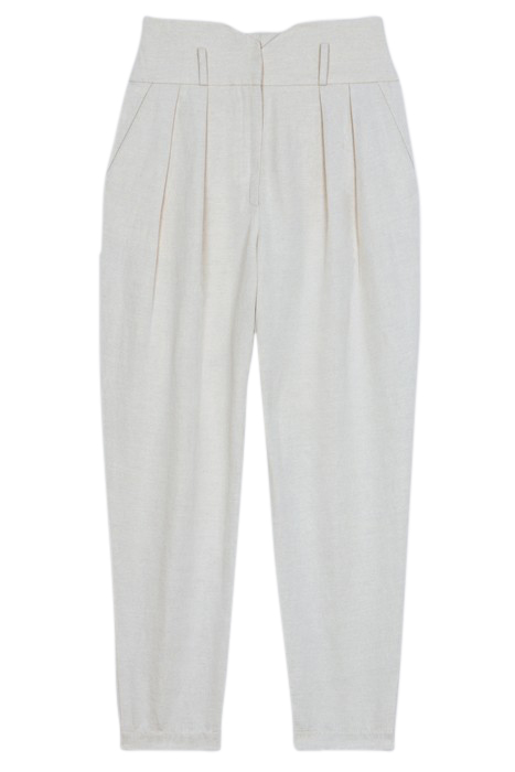 YILA STRAIGHT PANT IN ECRU 3